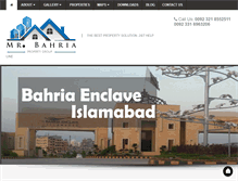 Tablet Screenshot of mrbahria.com